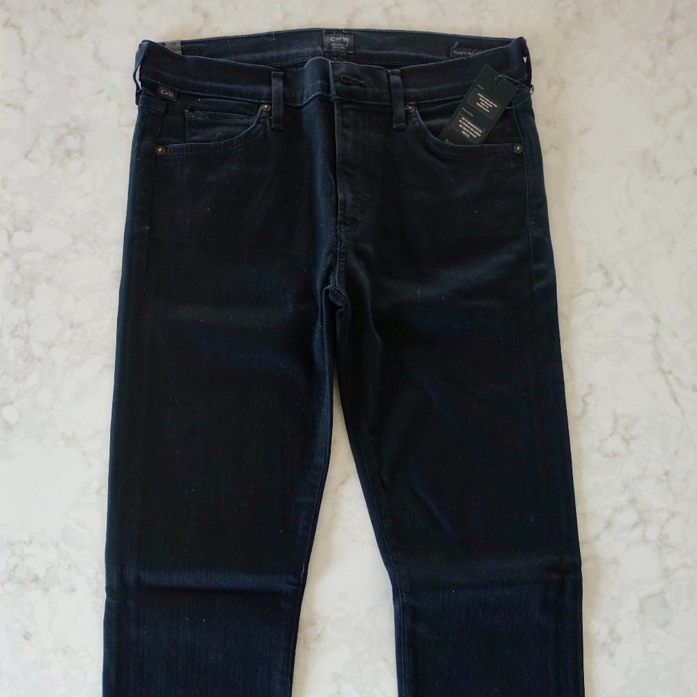 Citizens of Humanity Agnes Long Mid Rise Slim Straight 29 ozone